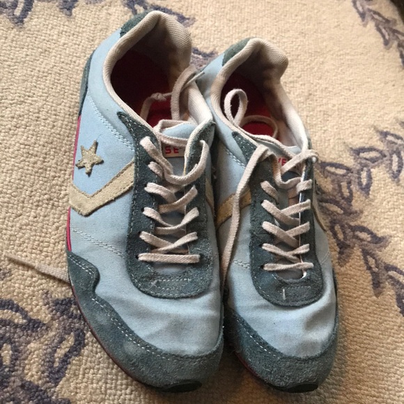 Converse Shoes - Converse leather and canvas sneakers